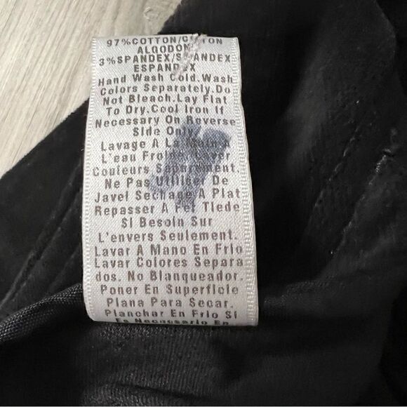 Vintage JNCO flare leg pants in black velvet with red gothic velvet bottoms sz 3 - Picture 12 of 13